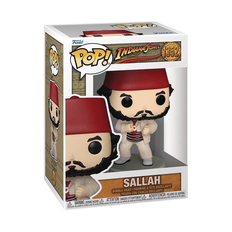 FUNKO POP MOVIES INDIANA JONES LAST CRUSADE SALLAH VIN FIG