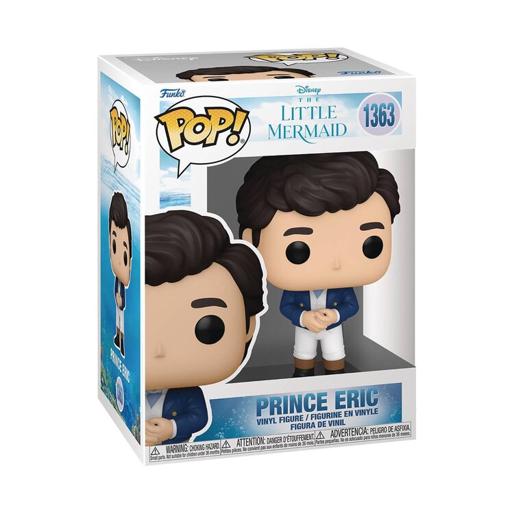 FUNKO POP DISNEY LITTLE MERMAID LIVE ACTION PRINCE ERIC VIN FIG