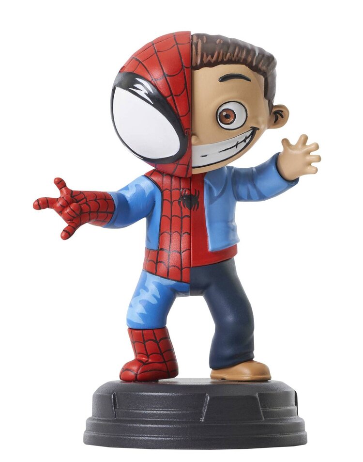 DIAMOND COMIC DISTRIBUTOR MARVEL ANIMATED PETER PARKER STATUE