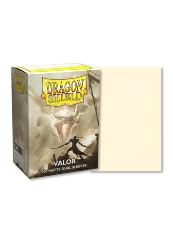 DRAGON SHIELD DRAGON SHIELD 100 CT SLEEVES DUAL MATTE VALOR