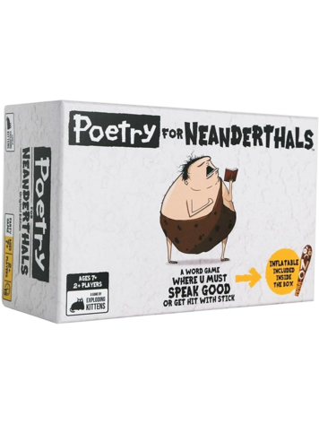 POETRY FOR NEANDERTHALS