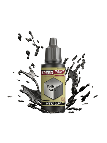 ARMY PAINTER SPEEDPAINT 2.0 METALLIC POLISHED SILVER