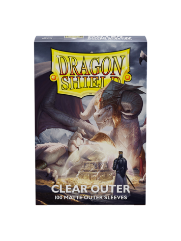 DRAGON SHIELD 100 CT SLEEVES OUTER MATTE CLEAR