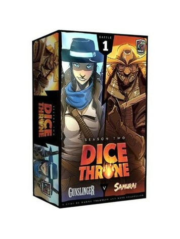 ROXLEY GAMES DICE THRONE SEASON TWO BOX 1 GUNSLINGER VS SAMURAI