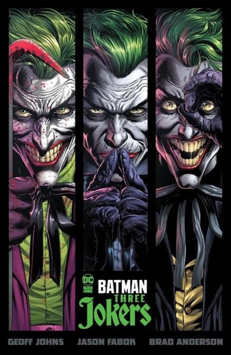 DC COMICS BATMAN THREE JOKERS HC