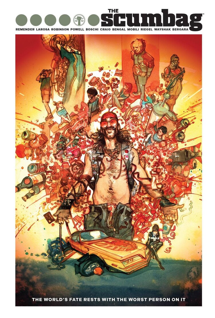 IMAGE COMICS SCUMBAG COMP ED DLX HC