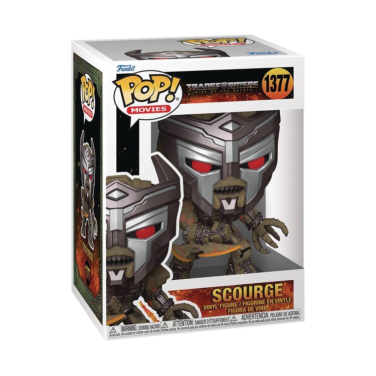 FUNKO POP MOVIES TRANSFORMERS ROTB SCOURGE VIN FIG