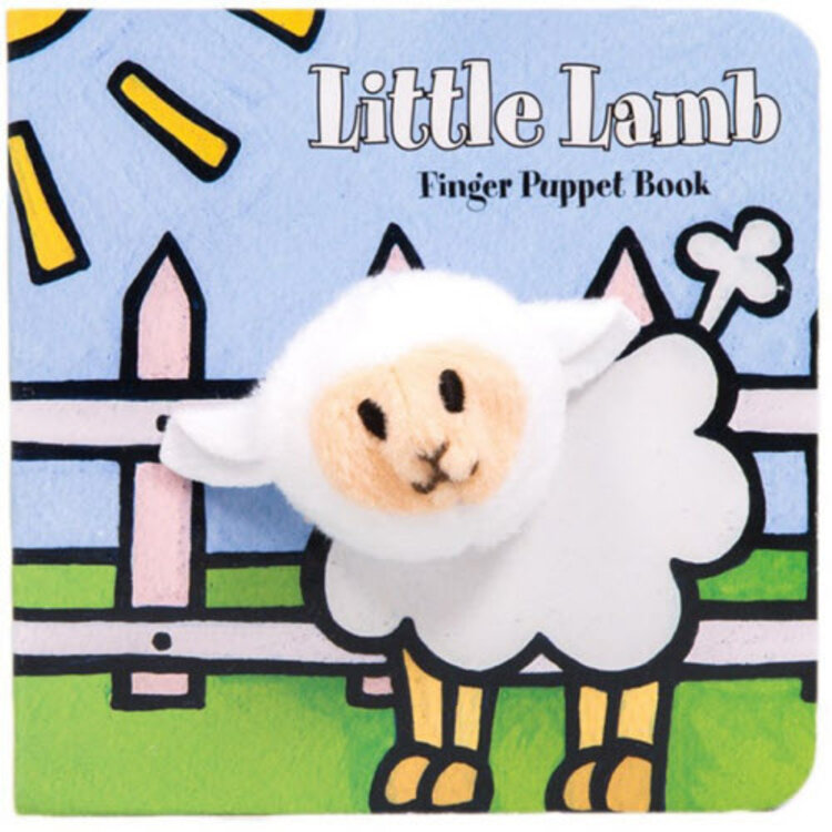 CHRONICLE BOOKS LITTLE LAMB FINGER PUPPET BOOK