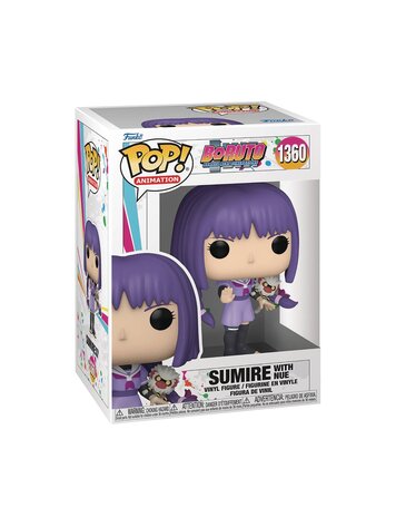 FUNKO POP ANIMATION BORUTO SUMIRE W/ NUE VIN FIG