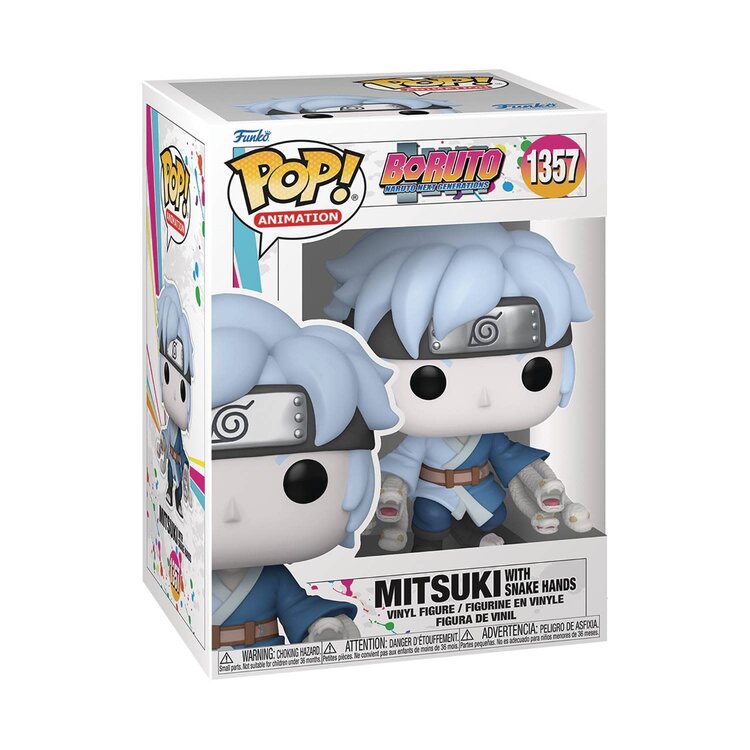 FUNKO POP ANIMATION BORUTO MITSUKI W/ SNAKE HANDS VIN FIG