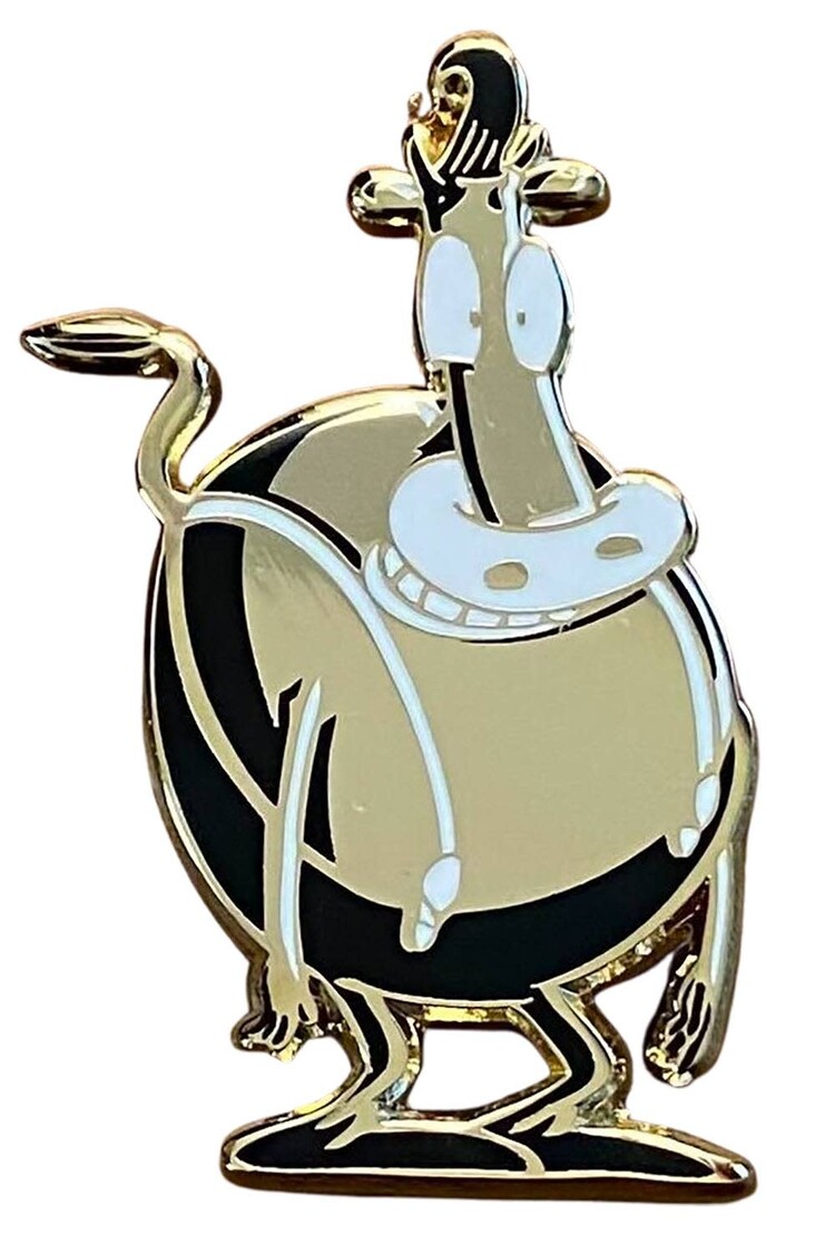 ZEN MONKEY STUDIOS ROCKOS MODERN LIFE ZMS 10TH ANNIVERSARY HEFFER LTD ED PIN