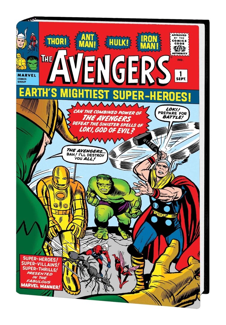 MARVEL COMICS AVENGERS OMNIBUS HC VOL 01 [NEW PRINTING, DM ONLY]