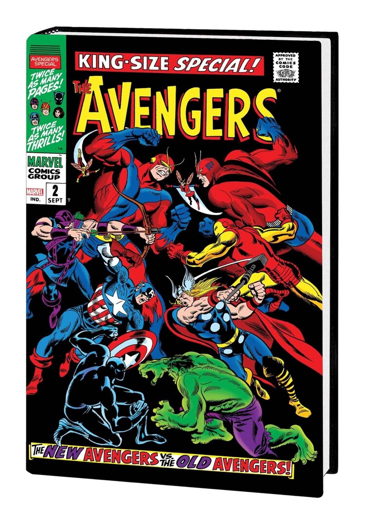 MARVEL COMICS AVENGERS OMNIBUS HC VOL 02 [NEW PRINTING, DM ONLY]