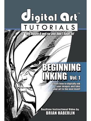 IMAGE COMICS DIGITAL ART TUTORIALS BEGINNING INKING CD ROM