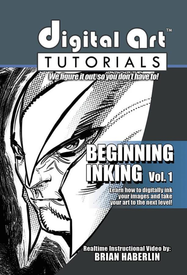 IMAGE COMICS DIGITAL ART TUTORIALS BEGINNING INKING CD ROM