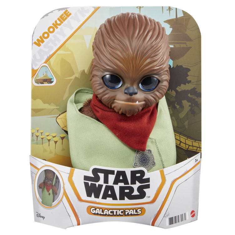 STAR WARS GALACTIC PALS PLUSH  WOOKIE