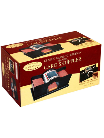 2 DECK MANUAL CARD SHUFFLER