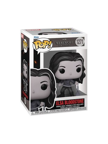 FUNKO POP MARVEL WEREWOLF BY NIGHT ELSA W/ RAVENSCLAW VIN FIG