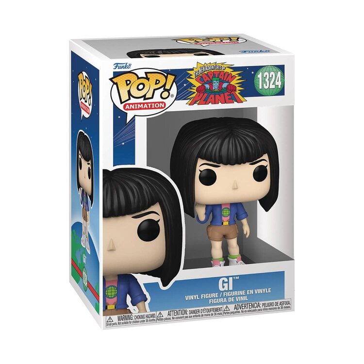 FUNKO POP TV CAPTAIN PLANET GI VIN FIG