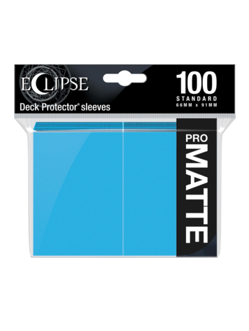 GTS ULTRA PRO ECLIPSE SLEEVES 100 CT MATTE SKY BLUE