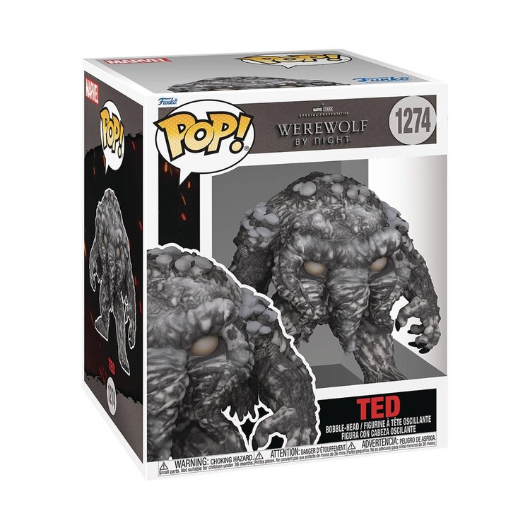 FUNKO POP SUPER WEREWOLF BY NIGHT MAN-THING 6IN VIN FIG