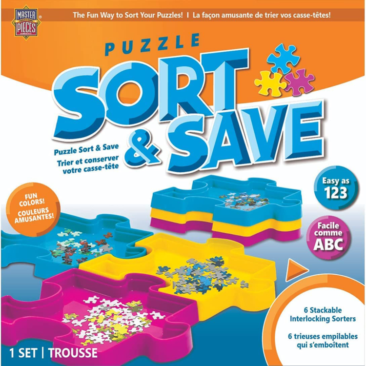 MASTERPIECES PUZZLE COMPANY PUZZLE SORT & SAVE