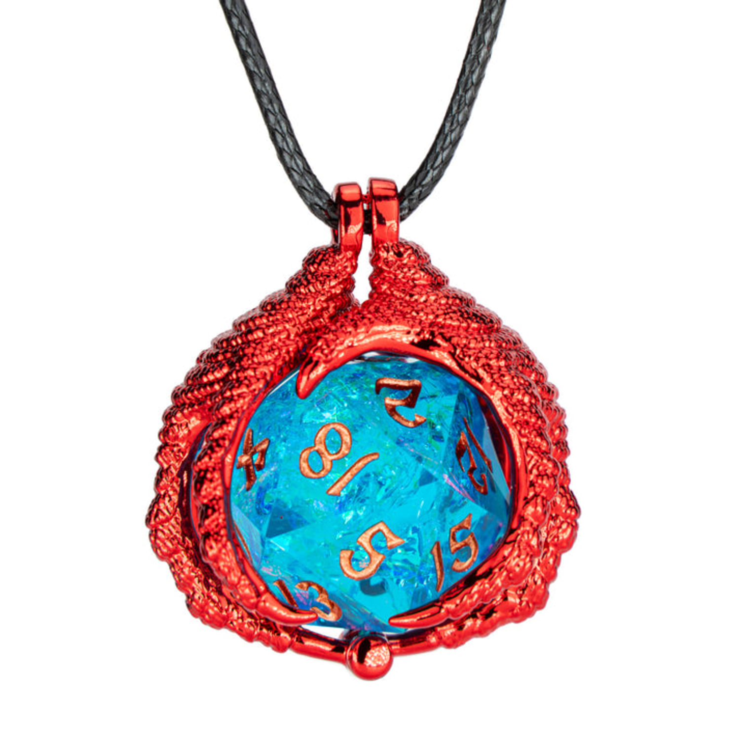 Dragon's Eye D20 Necklace