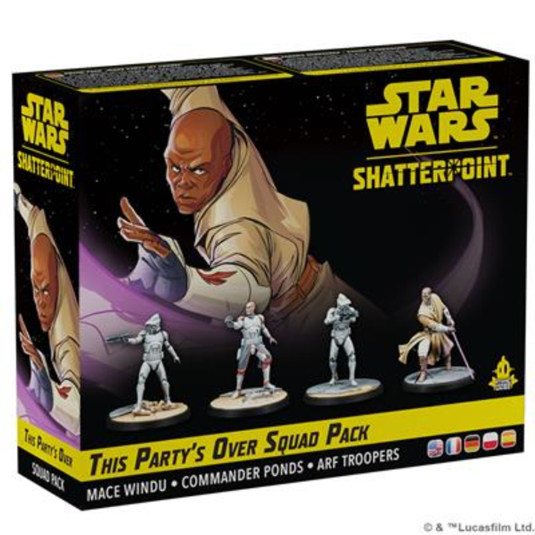STAR WARS SHATTERPOINT: THIS PARTY'S OVER - MACE WINDU SQUAD PACK