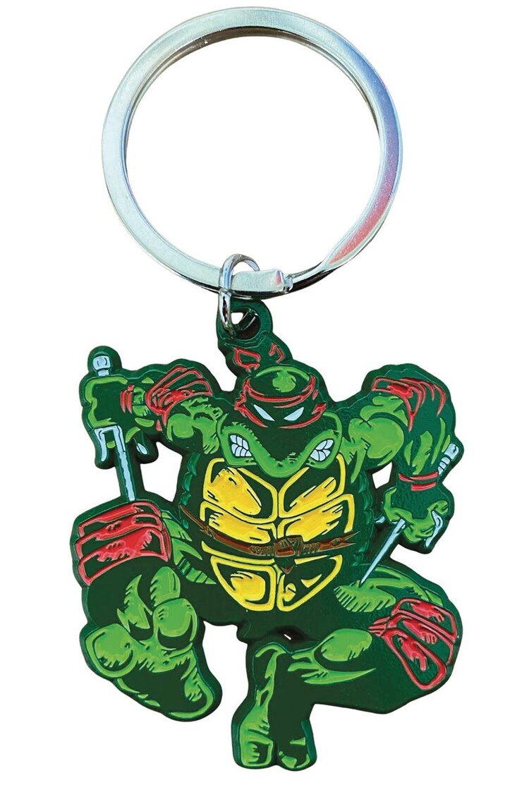 ZEN MONKEY STUDIOS TMNT RAPHAEL COMIC ERA KEYCHAIN