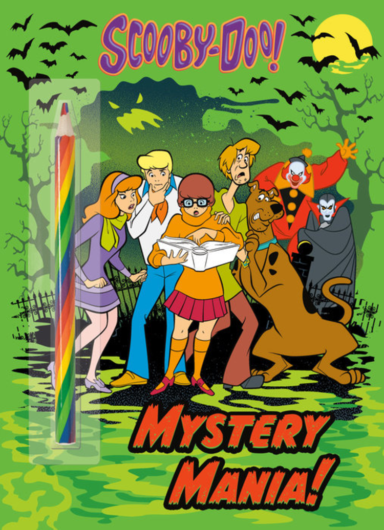 PENGUIN RANDOM HOUSE SCOOBY-DOO MYSTERY MANIA ACTIVITY BOOK