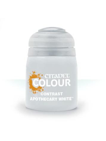 GAMES WORKSHOP CITADEL COLOUR CONTRAST: APOTHECARY WHITE 18 ML