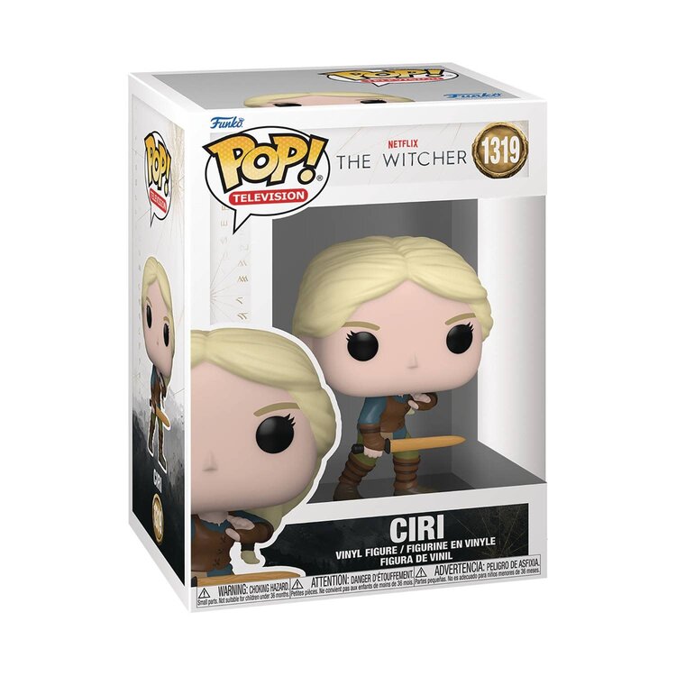 FUNKO POP TV WITCHER S2 CIRI W/ SWORD VIN FIG
