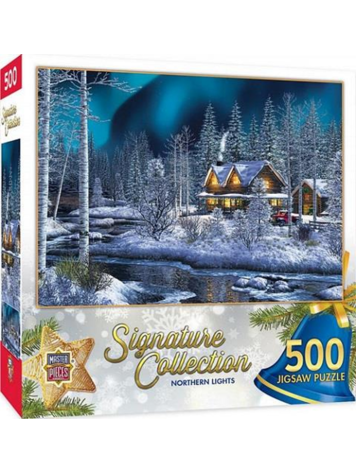 SIGNATURE COLLECTION NORTHERN LIGHTS 500PC PUZZLE