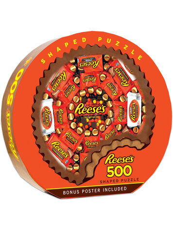 REESE'S SHAPED 500PC PUZZLE