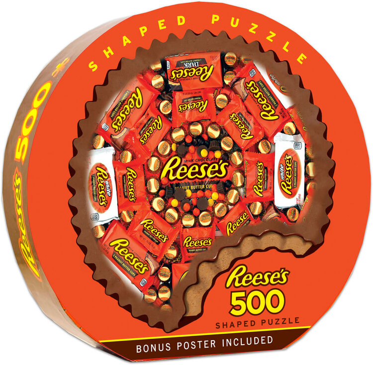 REESE'S SHAPED 500PC PUZZLE