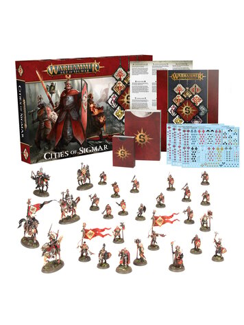 GAMES WORKSHOP WARHAMMER AGE OF SIGMAR CITIES OF SIGMAR BOX