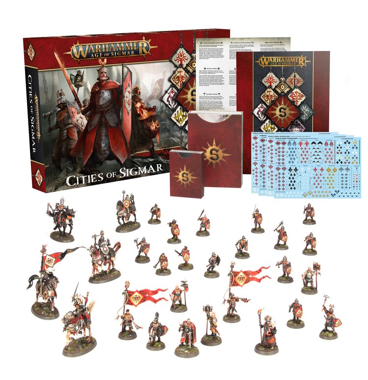 GAMES WORKSHOP WARHAMMER AGE OF SIGMAR CITIES OF SIGMAR BOX