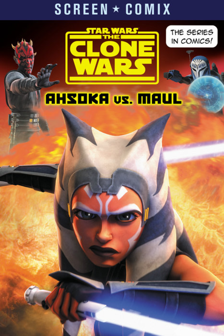 PENGUIN RANDOM HOUSE STAR WARS THE CLONE WARS SCREEN COMIX TP AHSOKA VS. MAUL