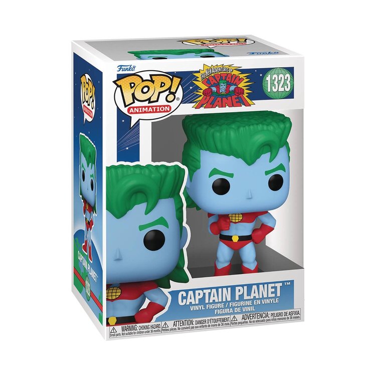 FUNKO POP TV CAPTAIN PLANET CAPTAIN PLANET VIN FIG