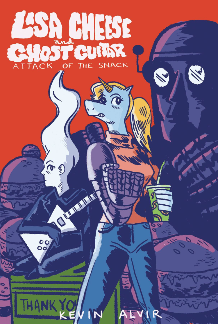 IDW PUBLISHING LISA CHEESE & GHOST GUITAR GN VOL 01 ATTACK OF THE SNACK