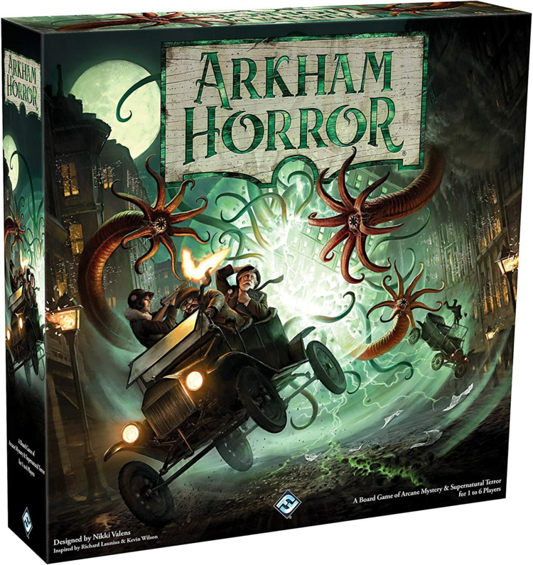 FANTASY FLIGHT GAMES ARKHAM HORROR BOARD GAME 3RD EDITION CORE SET