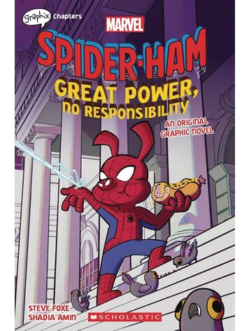 GRAPHIX SPIDER HAM GREAT POWER NO RESPONSIBILITY GN