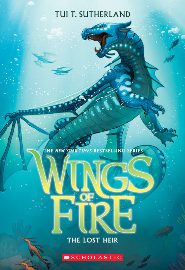 SCHOLASTIC INC. WINGS OF FIRE NOVEL BOOK 02 THE LOST HEIR