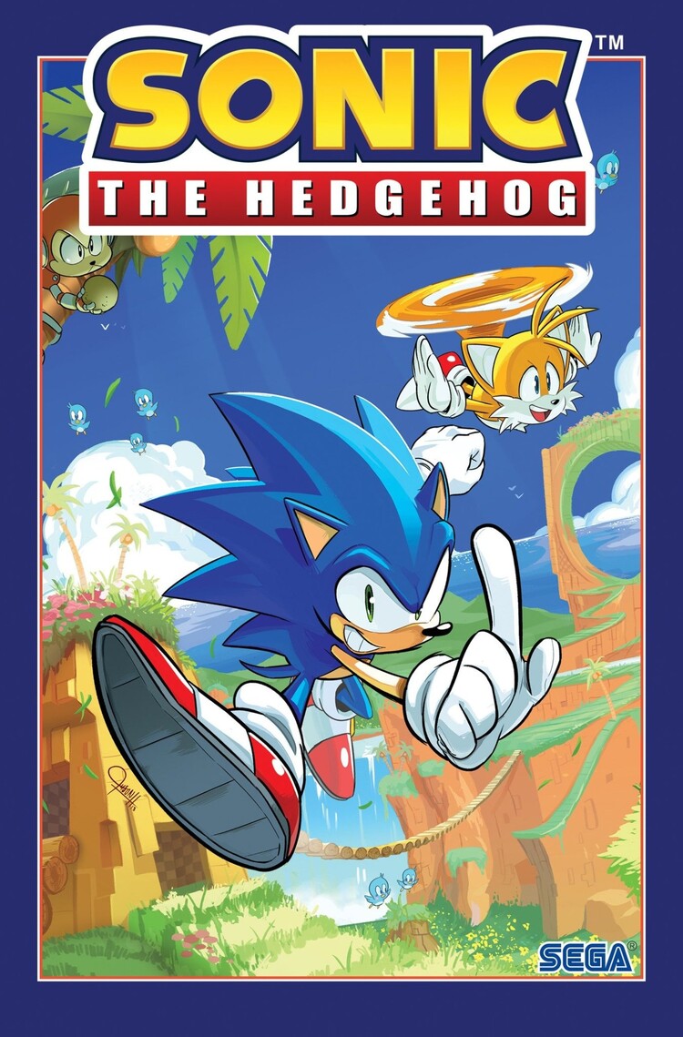 IDW PUBLISHING SONIC THE HEDGEHOG TP VOL 01 FALLOUT