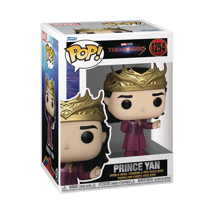 FUNKO POP VINYL THE MARVELS PRINCE YANG VIN FIG
