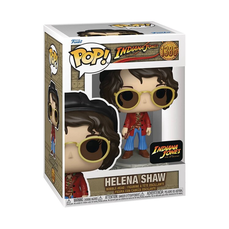 FUNKO POP MOVIES INDIANA JONES HELENA SHAW VIN FIG