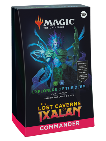 MTG LOST CAVERNS OF IXALAN COMMANDER DECK - EXPLORERS OF THE DEEP