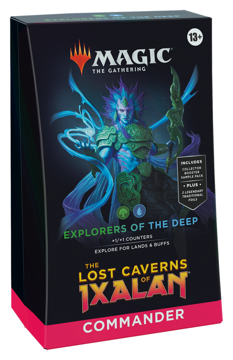 MTG LOST CAVERNS OF IXALAN COMMANDER DECK - EXPLORERS OF THE DEEP