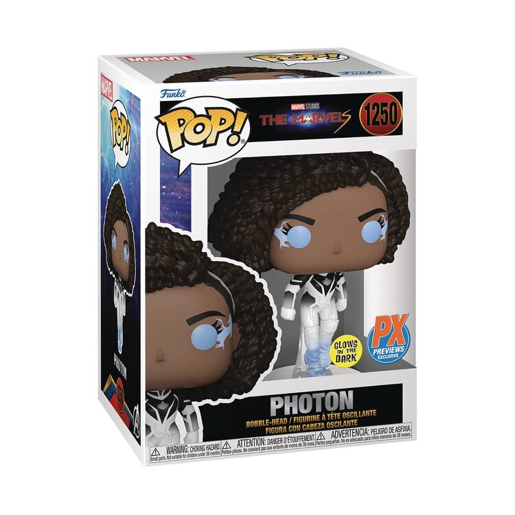 FUNKO POP THE MARVELS PHOTON GID PX VIN FIG