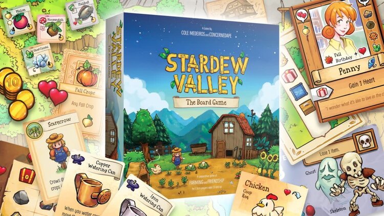 CONCERNED APE STARDEW VALLEY: THE BOARD GAME